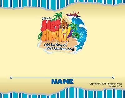 Picture of Vacation Bible School (VBS) 2016 Surf Shack Nametag Cards (Pkg of 24)
