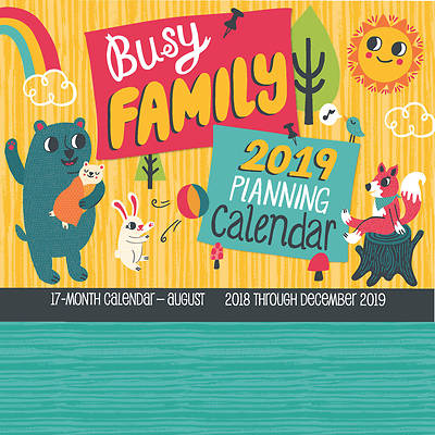 Picture of Busy Family Calendar 2019