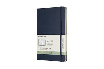 Picture of Moleskine 18 Month Weekly Planner, Large, Sapphire Blue, Hard Cover (5 X 8.25)