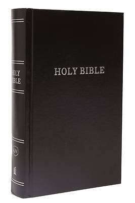 Picture of KJV, Pew Bible, Large Print, Hardcover, Black, Red Letter Edition