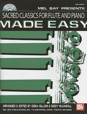Picture of Sacred Classics for Flute and Piano Made Easy With CD (Audio)