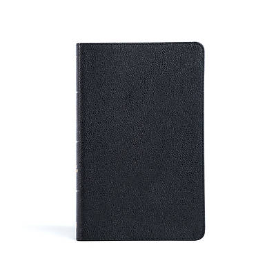 Picture of KJV Thinline Reference Bible, Black Genuine Leather