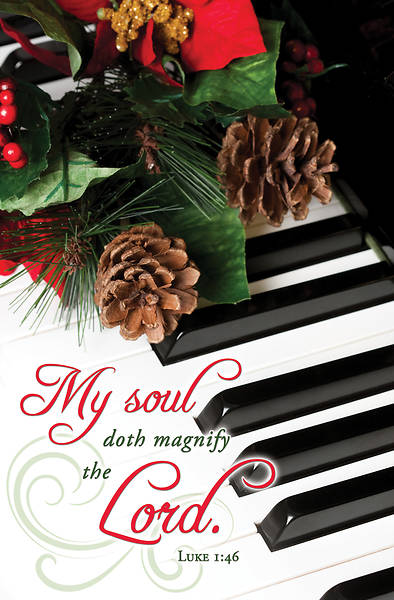 Picture of Soul Doth Magnify Christmas Regular Size Bulletin