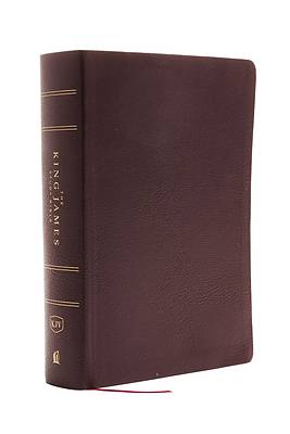 Picture of The King James Study Bible, Bonded Leather, Burgundy, Full-Color Edition