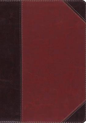Picture of ESV MacArthur Study Bible, Large Print (Trutone, Brown/Cordovan, Portfolio Design)
