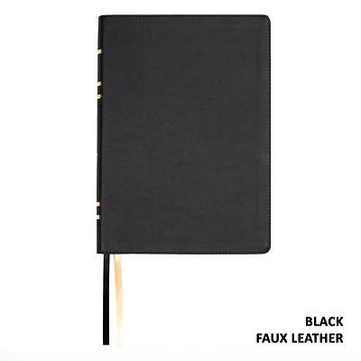 Picture of Lsb Giant Print Reference Edition, Paste-Down Black Faux Leather