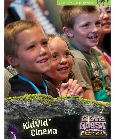 Picture of Vacation Bible School (VBS) 2016 Cave Quest KidVid Cinema Leader Manual