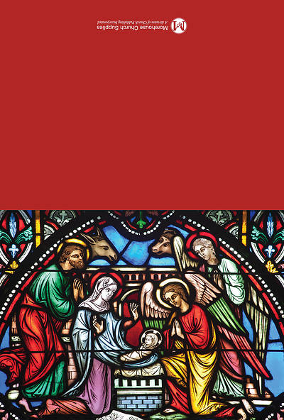 Picture of Stained Glass Nativity Christmas Cards (Pack of 12)