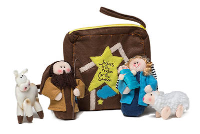 Picture of 6-piece Plush Nativity Set