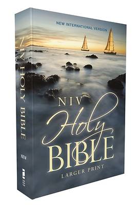 Picture of Niv, Holy Bible, Larger Print, Economy Edition, Paperback, Blue, Comfort Print