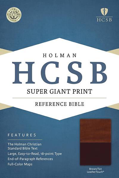 Picture of HCSB Super Giant Print Reference Bible