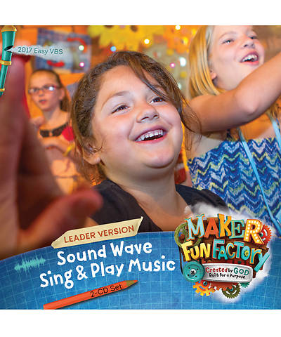 Picture of Vacation Bible School (VBS) 2017 Maker Fun Factory Sound Wave Sing & Play Music Leader Version 2-CD Set