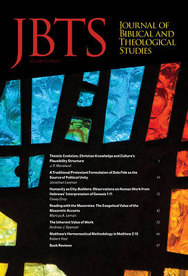 Picture of Journal of Biblical and Theological Studies, Issue 2.1
