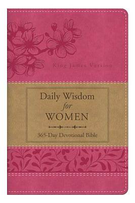 Picture of Daily Wisdom for Women 365-Day Devotional Bible-KJV