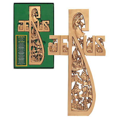 Picture of Resin Jesus Wall Cross 11.5"