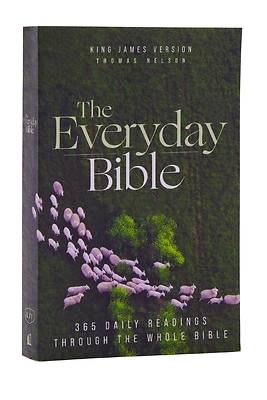 Picture of Kjv, the Everyday Bible, Paperback, Red Letter, Comfort Print