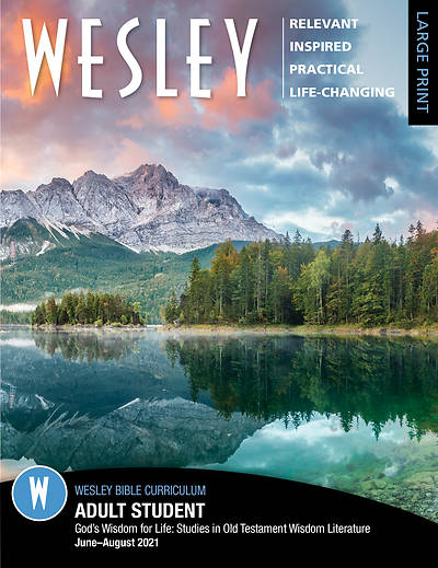 Picture of Wesley Adult Bible Student Large Print Summer 2021