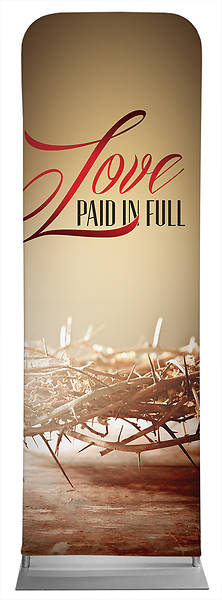 Picture of Love Paid in Full Lent Sleeve Banner