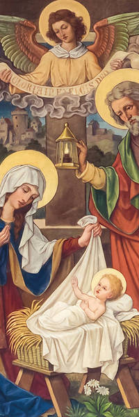 Picture of The Nativity Old Master Art Christmas 3' x 5' Banner