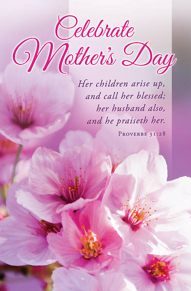 Picture of Celebrate Mothers Day Regular Size Bulletin