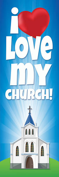 Picture of I Love My Church Bookmark