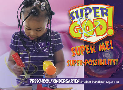 Picture of Vacation Bible School (VBS) 2017 Super God! Super Me! Super-Possibility! Preschool/Kindergarten Student Handbook (Ages 3-5)