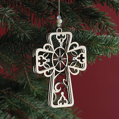 Picture of Flourish Cross Ornament