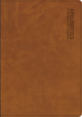 CSB Apologetics Study Bible for Students, Brown Leathertouch