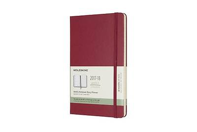 Picture of Moleskine 18 Month Weekly Planner, Large, Berry Rose, Hard Cover (5 X 8.25)