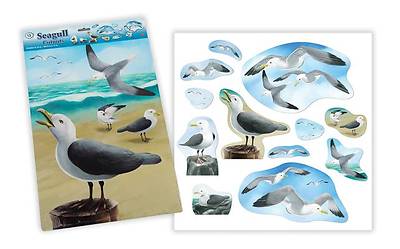 Picture of Fisher's Pier Seagull Cutouts (set of 12)