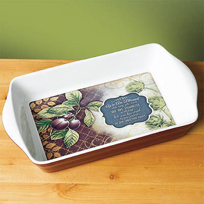 Picture of We Are Blessed Casserole Dish