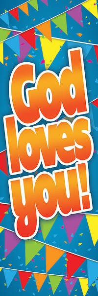 Picture of God Loves You! Bookmark
