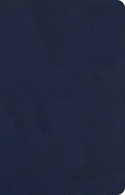 Picture of KJV Single-Column Compact Bible, Navy Leathertouch