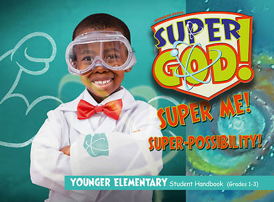 Picture of Vacation Bible School (VBS) 2017 Super God! Super Me! Super-Possibility! Younger Elementary Student Handbook (Grades 1-3)