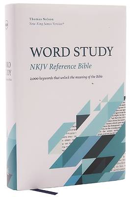 Picture of Nkjv, Word Study Reference Bible, Hardcover, Red Letter, Thumb Indexed, Comfort Print