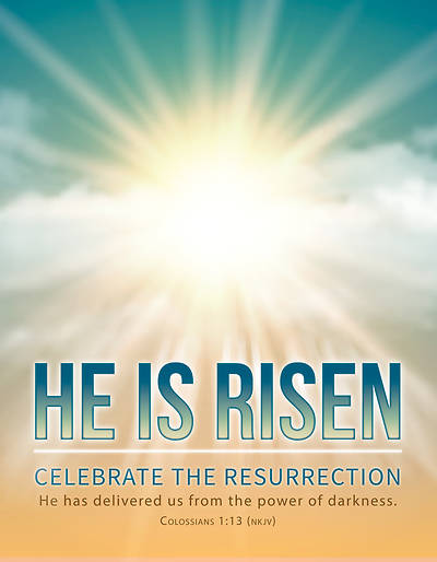 Picture of Celebrate the Resurrection Easter Tabloid Size Bulletin
