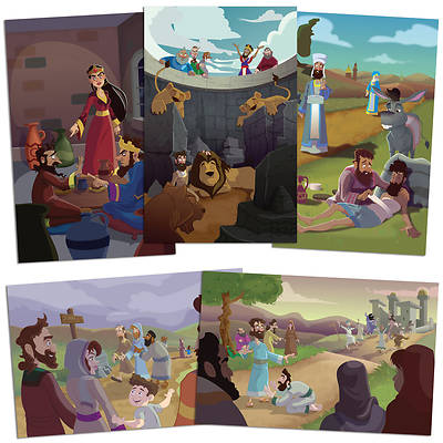 Picture of Vacation Bible School (VBS) To Mars and Beyond Bible Story Poster Pak