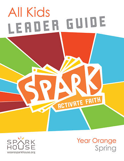Picture of Spark All Kids Leader Guide Year Orange Spring
