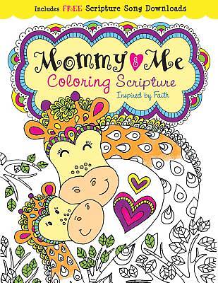 Picture of Mommy and Me Coloring Scripture