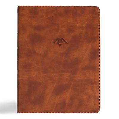 Picture of CSB Men of Character Bible, Revised and Updated, Brown Leathertouch