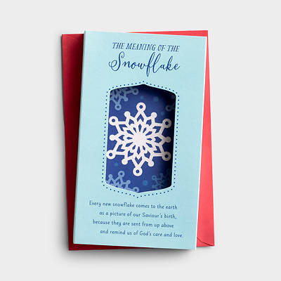 Picture of Snowflake Pop-Up Box Christmas Cards