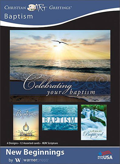 Picture of New Beginnings Baptism Boxed Cards