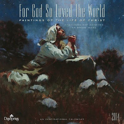 Picture of For God So Loved the World 2014 Wall Calendar