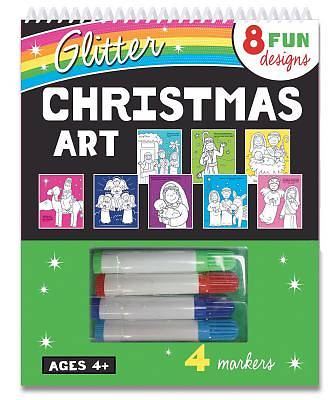 Picture of Glitter Christmas Art