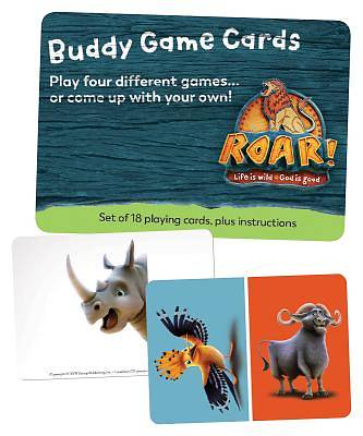 Picture of Vacation Bible School (VBS19) Roar Buddy Game Card (set of 20)