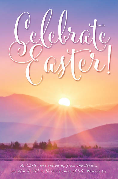 Picture of Celebrate Easter! Regular Size Bulletin