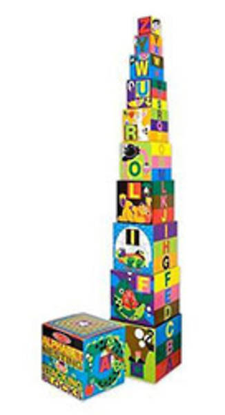 Picture of Alphabet Nesting & Stacking Cardboard Blocks