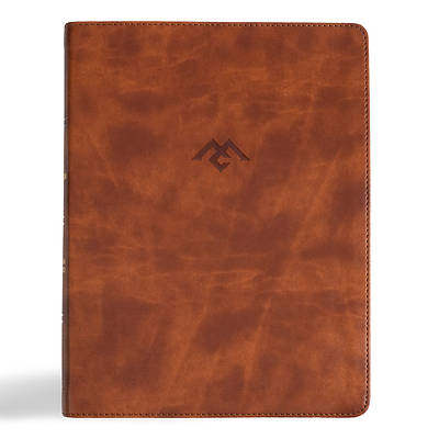 Picture of CSB Men of Character Bible, Revised and Updated, Brown Leathertouch, Indexed