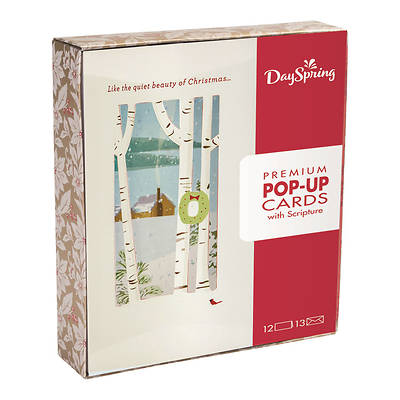 Picture of Forest Pop-Up Box Christmas Cards