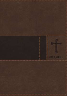 Picture of NIV, Gift Bible, Imitation Leather, Brown, Indexed, Red Letter Edition (Special)